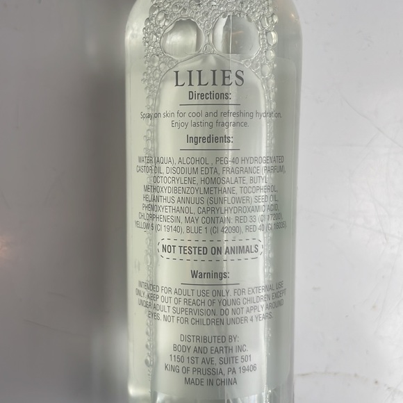 Bath & earth lilies body scrub mist bubble bath bundle - Picture 10 of 10